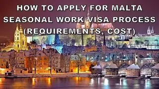 How to Apply for Malta Seasonal Work Visa Process  Urdu Hindhi