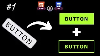 BUTTONS (part-1) || HTML CSS only || developer pani