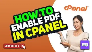 How to enable pdf in cpanel 2024