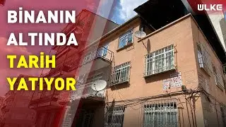 Binanın altında Bizans'a ait Kilise kalıntıları ortaya çıktı