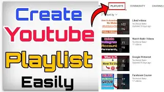 How To Create A Playlist On Youtube | Create Youtube Playlist Android 2022