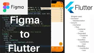 Figma to Flutter: How to build a screen component in Flutter based on a Figma design.