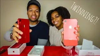 iPhone XR Unboxing [Coral Color] with the WIFE!