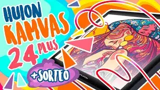 OS REGALO 3 TABLETAS GRÁFICAS | HUION KAMVAS 24 PLUS | IvArt