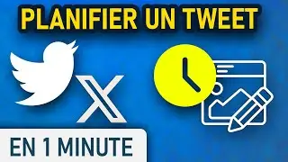 Planifier la publication d'un Tweet sur X / Twitter