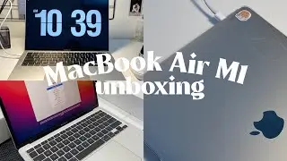 💻♡ MacBook Air M1 Unboxing & 8 things you should check when you buy a new MacBook! 🍎