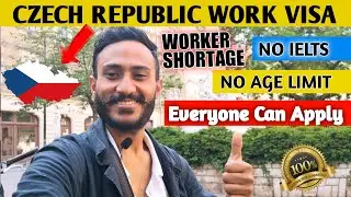 Czech Republic Work Visa 2023 || Best time to apply for a jobs in Czech Republic in 2023