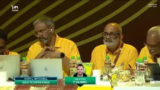 Daryl Mitchell To Csk 🔥 IPL 2024 Auction Live