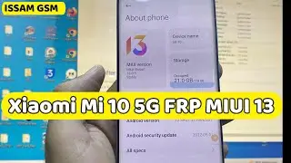 Xiaomi Mi 10 5G Miui 13.0.5 FRP Bybass 2022 | All Xiaomi/Redmi/POCO