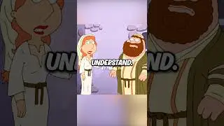 The Time That Lois Gets Pregnant With Baby Jesus🤣 || #familyguy #shorts