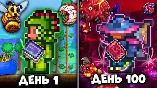 100 Дней В Terraria За Мага Calamity Mod (Террария Каламити) #1 Пре ХардМод!