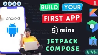 Build Android App with Jetpack Compose | Your First Android App 2024 | #1 #jetpackcompose