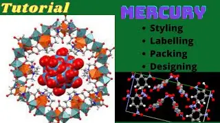 CSD Mercury Software Tutorial | Crystallographic Software | Basic | Overview