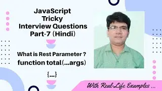 rest parameters | rest parameter | rest parameters in es6