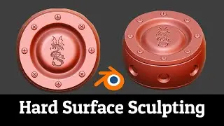 Hard Surface Sculpting | Blender 3.2 Beginner Tutorial