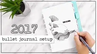 Bullet Journal Setup | PLAN WITH ME | Jul - Aug 2017