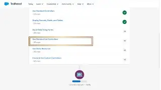 Use Standard List Controllers || Visualforce Basics