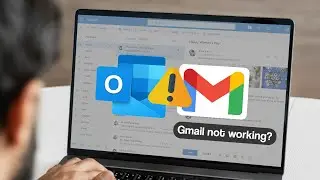 Outlook not working with Gmail (unable to send or receive emails)