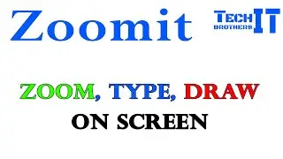 How to Draw on Live Computer Screen during Presentation or Video Recording   ZoomIt Free Tool