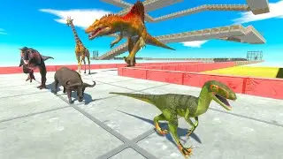 Running Down The Sky Staircase - Animal Revolt Battle Simulator