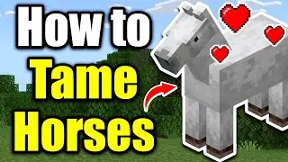 How To Tame A Horse In Minecraft (Easy Guide!)