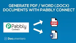 Pabbly Connect - Create Word / PDF documents