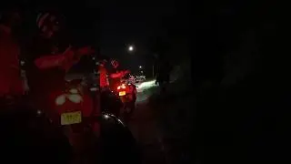 Truck purposefully hit biker