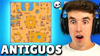 HAN SACADO UN MAPA DE TODOS LOS MAPAS ANTIGUOS de BRAWL STARS