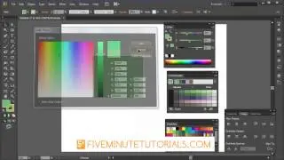 Adobe Illustrator Color Picker and color Palette Tutorial