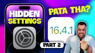 iOS 16.4.1 Hidden iPhone Settings 2023 in Hindi (Part 2)