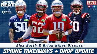 LIVE Patriots Beat: Patriots Spring Practice Takeaways, DeAndre Hopkins UPDATE