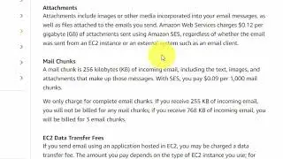 Basic Pricing For Amazon SES