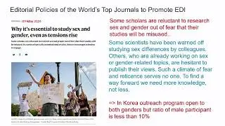 OHBM 2024 | Symposium | Heisook Lee |  Shaping Equitable Brain Research: Policy and Sex/Gender-Bas…