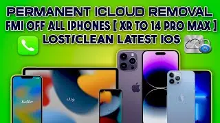 😱Permanently Remove iCloud Or Turn OFF FMI 14 PRO MAX-SE2020 / READ  TOKEN/Lost & Clean Devices🔥