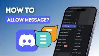 How to allow message requests and direct messages on Discord?