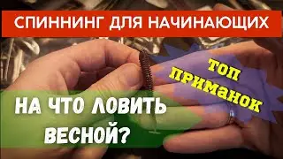 ТОП приманок на весну. Спиннинг для начинающих.