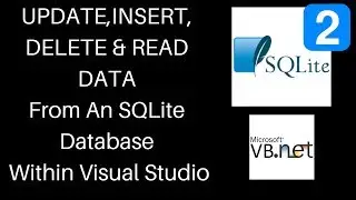 VB.NET - How To UPDATE, INSERT, DELETE & READ Data From An SQLite Database Within Visual Studio