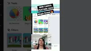 New Canva Magic Eraser Tool #canvatutorial2023