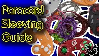 Gamecube Controller Mod - Paracord Cable Sleeving Tutorial - Custom!