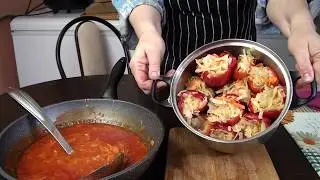 ФАРШИРОВАННЫЙ ПЕРЕЦ без мяса