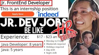 ABSOLUTE GARBAGE PROGRAMMING JOBS | Jr. Developers - HR Edition #grindreel