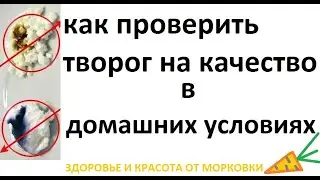 Как проверить творог на содержание крахмала, соды, пальмового масла