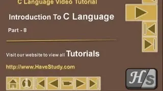 Introduction to C Language | Part 8