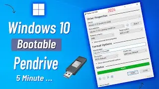 Pendrive Ko Bootable Kaise Banaye | How to Make Windows 10 Bootable USB Drive in Just 5 Minutes!