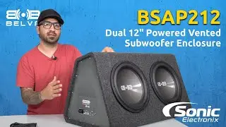 The Perfect All-in-One Bass Package! || Belva BSAP212 Dual 12" Powered Subwoofer Enclosure