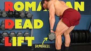 Dumbbell Romanian Deadlift Exercise Tutorial | Superior Strength In Your Posterior Parts