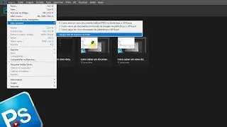 COMO APAGAR A LISTA DE ARQUIVOS RECENTES DO PHOTOSHOP CC 2018