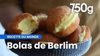 Recette des bolas de Berlim - 750g