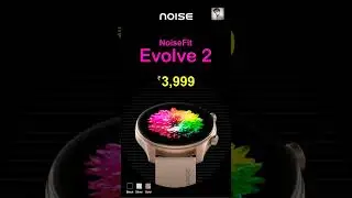 noisefit evolve 2 always on display watch