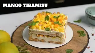 MANGO TIRAMISU | Best summer dessert